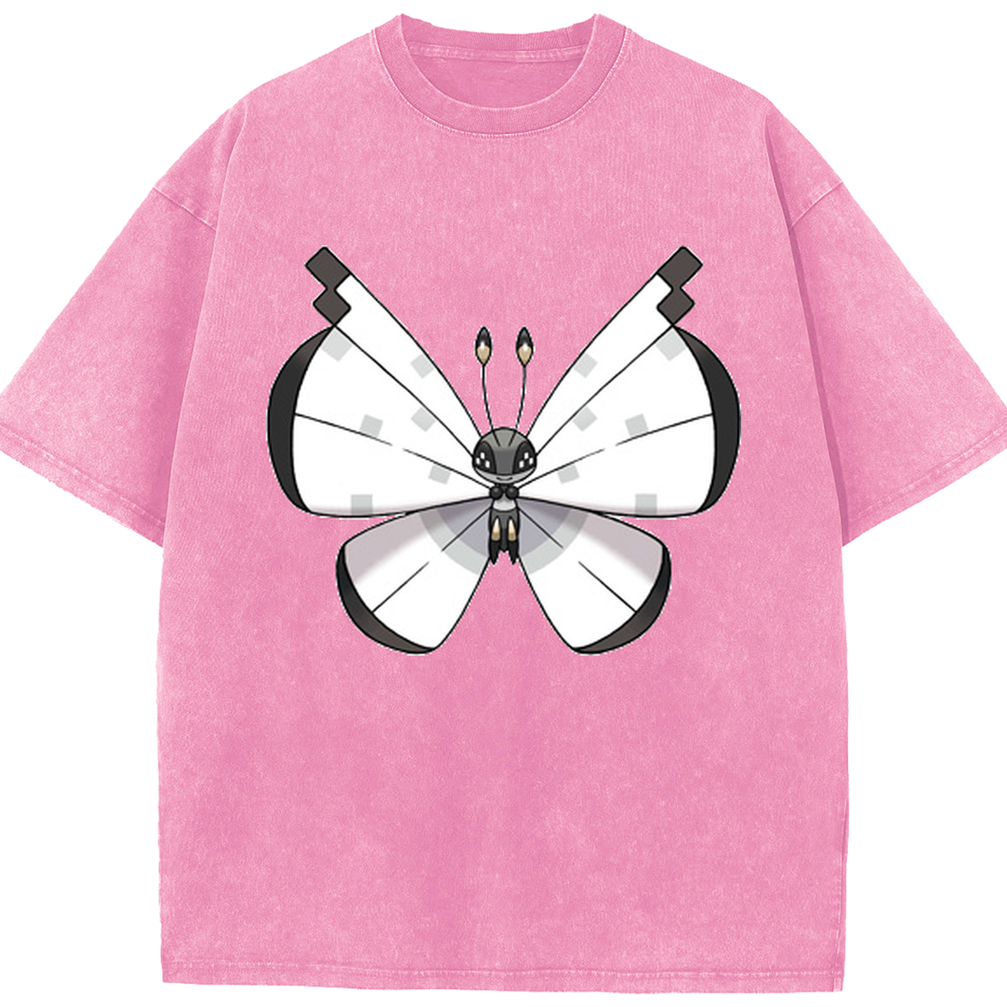 （画像用） ポケットモンスター Pokémon 綿100% ヴィンテージ風 半袖Tシャツ（フロントプリント）